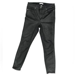Good American Good Legs Black Shimmery Denim 8/29